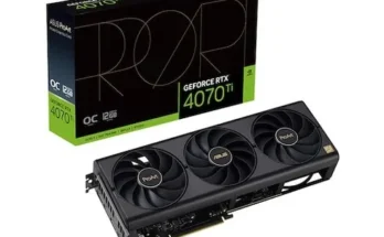 이번주 추천상품 rtx4070ti 추천 리뷰