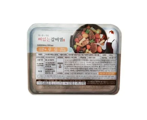 미리주문필수!! 박수홍의 착한 뼈없는 갈비찜 500g x 8팩  추천 리뷰