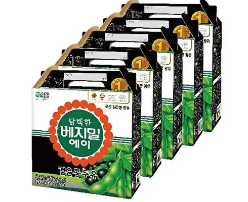 홈쇼핑에서 5분만에 품절된 담백한 베지밀A 검은콩두유 190ml x 80팩 추천상품