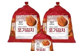 오늘의 원샷원딜 중부식 포기김치 11kg  포기김치(중부식 900g 추천 베스트8