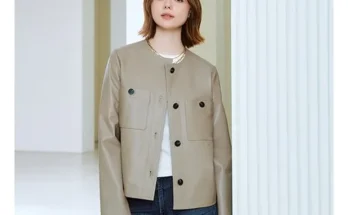 엄마들 사이에서 난리난 24SS NEW 브리티쉬 리얼 램스킨 자켓 리뷰 추천