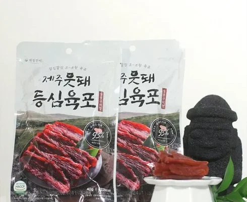 놓치면 후회할 제주 웃돼 등심육포 40g x 20팩   추천상품