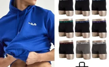 가성비 끝판왕 FILA 리얼블랙에디션 드로즈 9종 남성 추천 베스트8