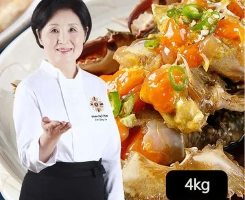 베스트셀러 이종임의 국내산 알배기 간장게장 4kg  한정판