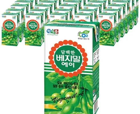 합리적인 당신을 위한 담백한 베지밀A 검은콩두유 190ml x 80팩 후기