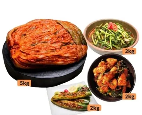 경제적인 도미솔 맛있는 김치 4종 10kg 후기