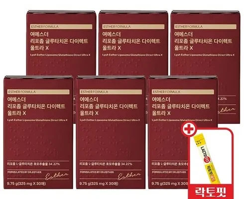 예술적인 여에스더 리포좀 글루타치온 다이렉트 울트라X  탐나는