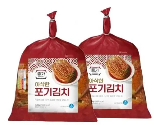 깔끔한 종가 종가집 아삭한포기김치 4.8kg2 총 9.6kg 적극추천