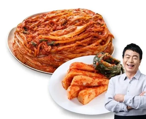 심플한 사랑채포기김치6kg총각김치2kg 리뷰