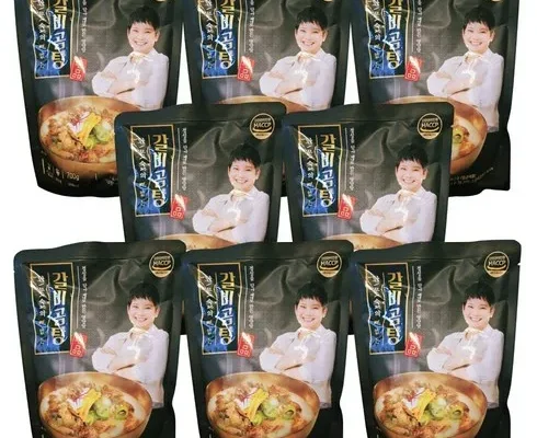 경제적인 안문숙 뼈없는 갈비곰탕700g X 8팩 리뷰