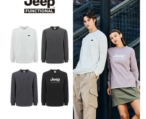 기발한 JEEP 남성 24 SUMMER COOL SORONA 반팔 티셔츠 4종 Best8추천