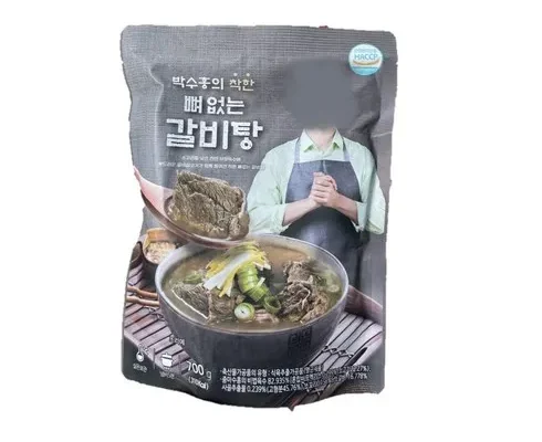 누구에게나 필요한 박수홍 착한 뼈없는갈비탕 750g x 10봉 적극추천