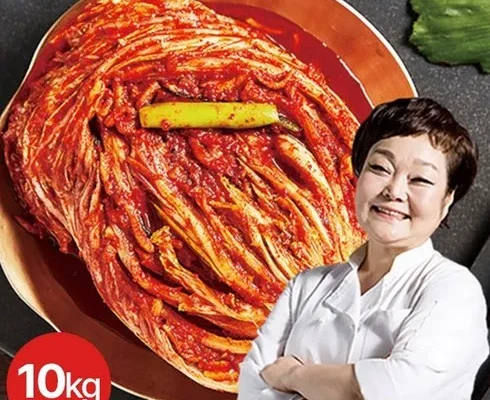 베스트셀러 빅마마 이혜정의 맛있는 포기김치 10kg 적극추천