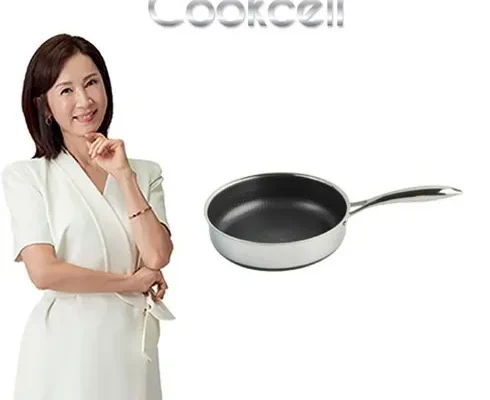 센스있는 전인화의 쿡셀 세라믹 더블 블랙큐브 프라이팬 28cm9L 특대곰솥 후기